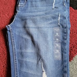 Girl's Distressed Justice Jeans